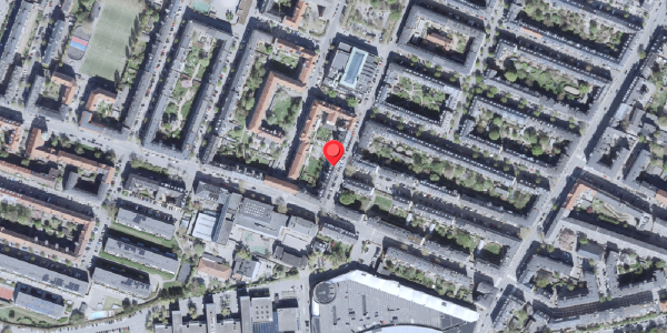 Oversvømmelsesrisiko fra vandløb på Yrsavej 9, st. th, 2000 Frederiksberg