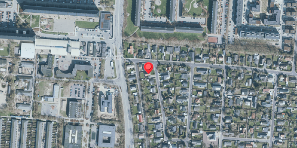 Oversvømmelsesrisiko fra vandløb på Agertoften 27, 2750 Ballerup