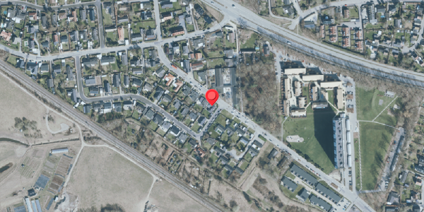Oversvømmelsesrisiko fra vandløb på Bispevangen 21, 2750 Ballerup