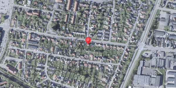 Oversvømmelsesrisiko fra vandløb på Linde Alle 42, . , 2750 Ballerup
