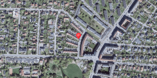 Oversvømmelsesrisiko fra vandløb på Agavevej 1, 2900 Hellerup