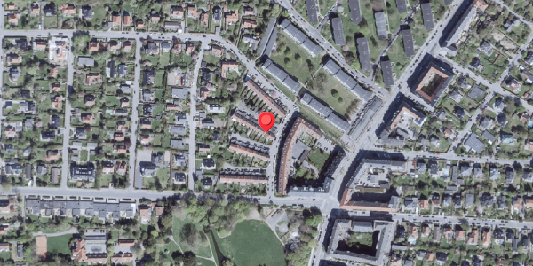 Oversvømmelsesrisiko fra vandløb på Agavevej 3, 2900 Hellerup
