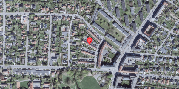 Oversvømmelsesrisiko fra vandløb på Agavevej 9, 2900 Hellerup