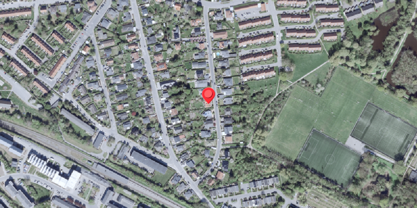 Oversvømmelsesrisiko fra vandløb på Agertoften 13, 2820 Gentofte
