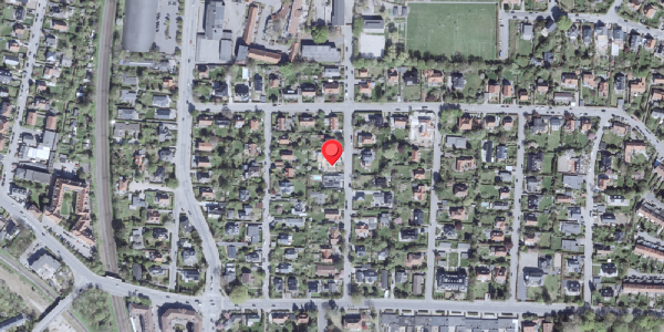 Oversvømmelsesrisiko fra vandløb på Almevej 13A, . , 2900 Hellerup