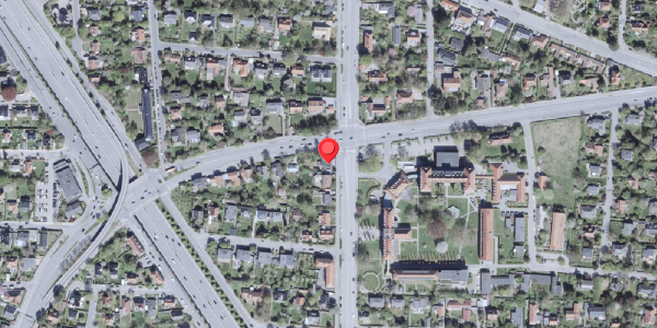 Oversvømmelsesrisiko fra vandløb på Bernstorffsvej 21, 2900 Hellerup