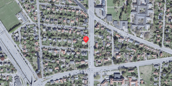Oversvømmelsesrisiko fra vandløb på Bernstorffsvej 27, 2900 Hellerup