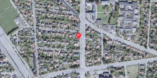 Oversvømmelsesrisiko fra vandløb på Bernstorffsvej 29, 2900 Hellerup