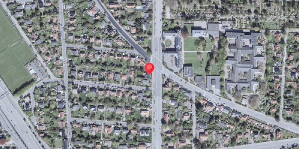 Oversvømmelsesrisiko fra vandløb på Bernstorffsvej 33, 2900 Hellerup