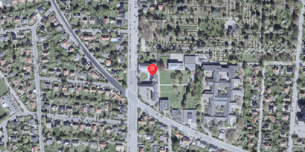 Oversvømmelsesrisiko fra vandløb på Bernstorffsvej 54, 2900 Hellerup