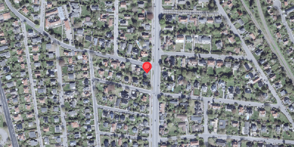 Oversvømmelsesrisiko fra vandløb på Bernstorffsvej 85, 2900 Hellerup