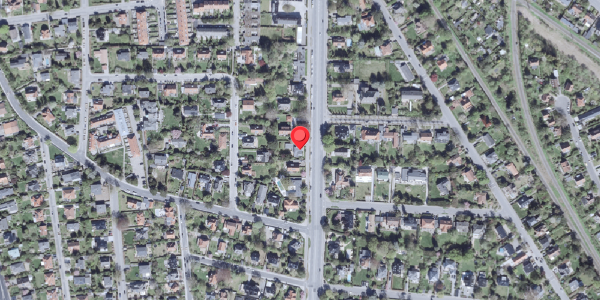 Oversvømmelsesrisiko fra vandløb på Bernstorffsvej 91, 2900 Hellerup