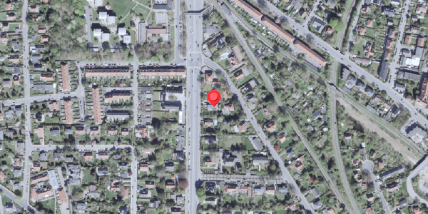 Oversvømmelsesrisiko fra vandløb på Bernstorffsvej 122, 2900 Hellerup