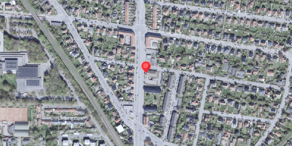Oversvømmelsesrisiko fra vandløb på Bernstorffsvej 154, 2900 Hellerup