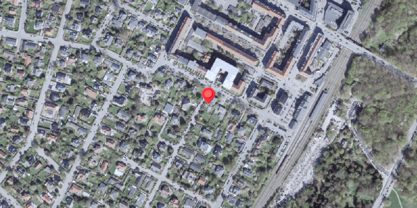 Oversvømmelsesrisiko fra vandløb på Bramsvej 1, 2920 Charlottenlund