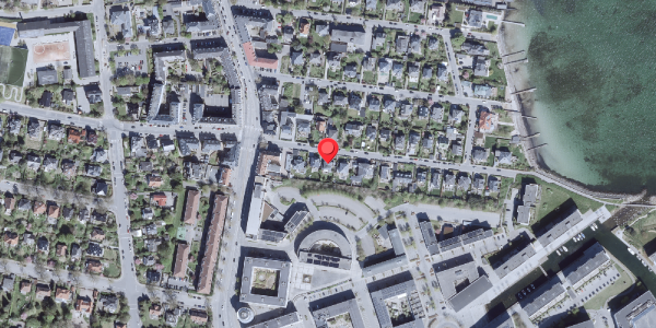 Oversvømmelsesrisiko fra vandløb på Carolinevej 8, 2900 Hellerup