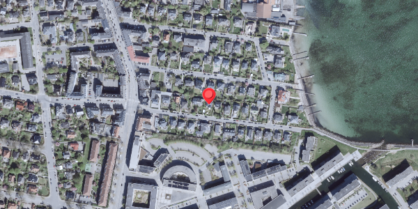 Oversvømmelsesrisiko fra vandløb på Carolinevej 13, 2900 Hellerup