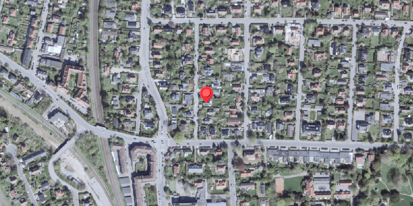 Oversvømmelsesrisiko fra vandløb på Cottagevej 6, 2900 Hellerup