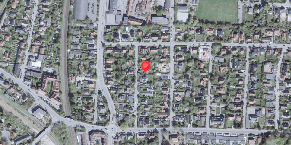 Oversvømmelsesrisiko fra vandløb på Cottagevej 14, 2900 Hellerup