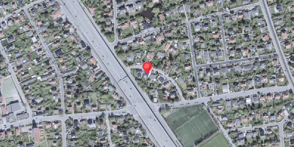 Oversvømmelsesrisiko fra vandløb på Dalsvinget 8, 2900 Hellerup