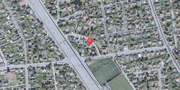 Oversvømmelsesrisiko fra vandløb på Dalsvinget 14, 2900 Hellerup
