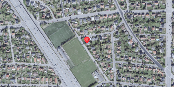 Oversvømmelsesrisiko fra vandløb på Dæmringsvej 9, 2900 Hellerup