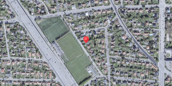 Oversvømmelsesrisiko fra vandløb på Dæmringsvej 11, 2900 Hellerup