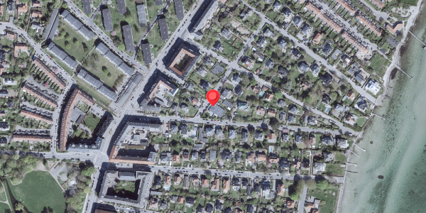 Oversvømmelsesrisiko fra vandløb på Edlevej 2A, 2900 Hellerup