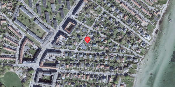 Oversvømmelsesrisiko fra vandløb på Edlevej 2B, 2900 Hellerup