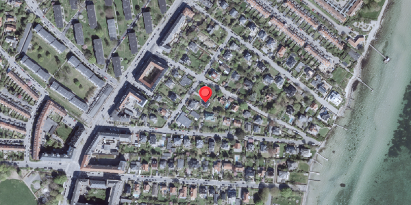 Oversvømmelsesrisiko fra vandløb på Edlevej 6, 2900 Hellerup