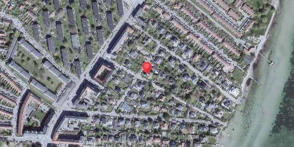 Oversvømmelsesrisiko fra vandløb på Edlevej 8, 2900 Hellerup