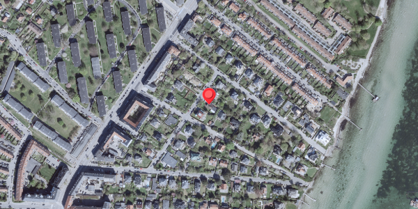 Oversvømmelsesrisiko fra vandløb på Edlevej 8A, 2900 Hellerup