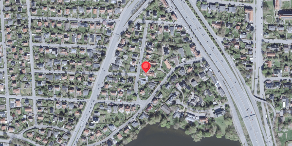 Oversvømmelsesrisiko fra vandløb på Egetoften 6, 2900 Hellerup