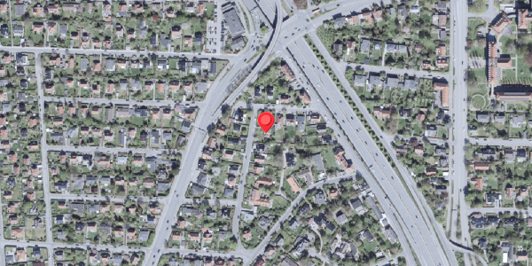 Oversvømmelsesrisiko fra vandløb på Egetoften 14, 2900 Hellerup