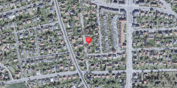 Oversvømmelsesrisiko fra vandløb på Eggersvej 8, 2900 Hellerup