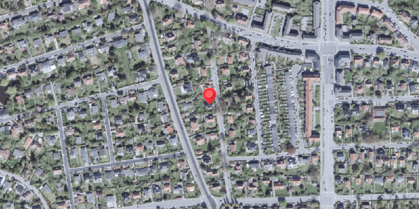 Oversvømmelsesrisiko fra vandløb på Eggersvej 11, 2900 Hellerup