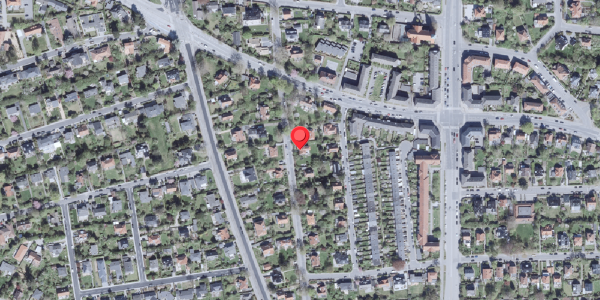 Oversvømmelsesrisiko fra vandløb på Eggersvej 16, 2900 Hellerup