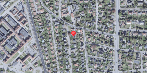 Oversvømmelsesrisiko fra vandløb på Eggersvej 46, 2900 Hellerup