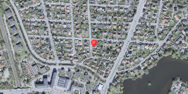 Oversvømmelsesrisiko fra vandløb på Ellebakken 4, 2900 Hellerup