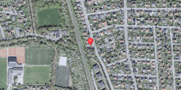 Oversvømmelsesrisiko fra vandløb på Ellemosevej 1A, . , 2900 Hellerup