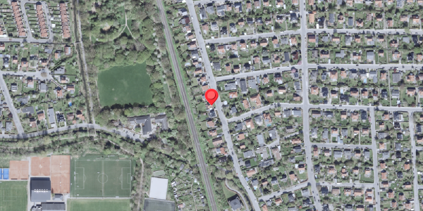 Oversvømmelsesrisiko fra vandløb på Ellemosevej 9, . , 2900 Hellerup