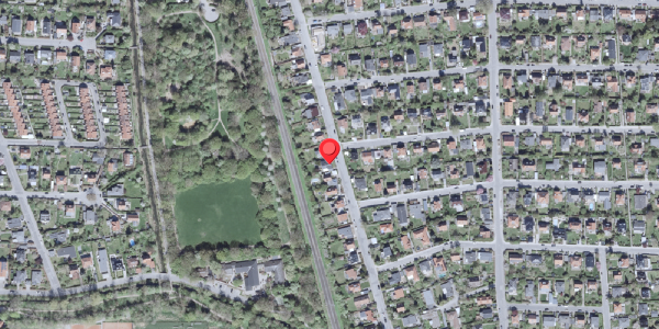 Oversvømmelsesrisiko fra vandløb på Ellemosevej 21, 2900 Hellerup