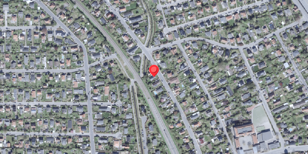 Oversvømmelsesrisiko fra vandløb på Ellemosevej 87, . , 2900 Hellerup