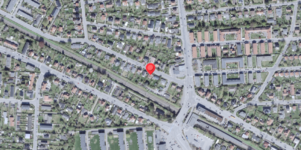 Oversvømmelsesrisiko fra vandløb på Ericavej 13, 2820 Gentofte