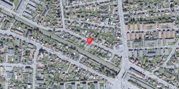 Oversvømmelsesrisiko fra vandløb på Ericavej 21, 2820 Gentofte