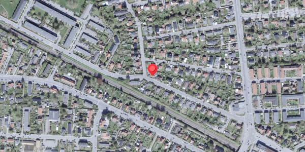 Oversvømmelsesrisiko fra vandløb på Ericavej 28, 2820 Gentofte