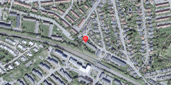 Oversvømmelsesrisiko fra vandløb på Ericavej 165, 2. 310, 2820 Gentofte