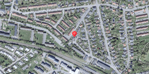 Oversvømmelsesrisiko fra vandløb på Ericavej 174, . , 2820 Gentofte