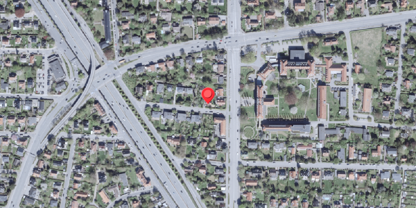 Oversvømmelsesrisiko fra vandløb på Fragariavej 2, 2900 Hellerup