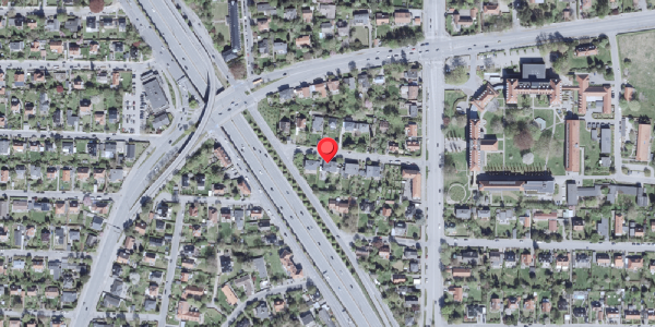 Oversvømmelsesrisiko fra vandløb på Fragariavej 13, 2900 Hellerup